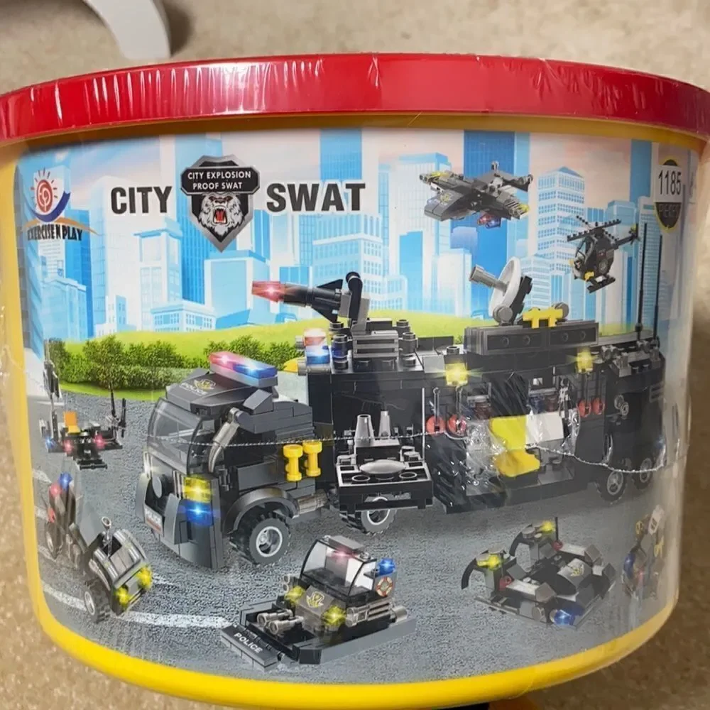 City Swat Building Blocks 1185 Pieces NEW
